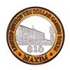 Image 1 : .999 Silver Maxim Hotel & Casino Las Vegas, NV $10 Limited Edition Gaming Token