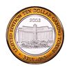 Image 1 : .999 Silver Bellagio Las Vegas, Nevada $10 Casino Limited Edition Gaming Token
