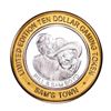 Image 1 : .999 Silver Sam's Town Las Vegas $10 Limited Edition Casino Gaming Token
