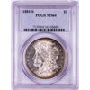 Image 1 : 1881-S $1 Morgan Silver Dollar Coin PCGS MS64 Nice Toning
