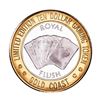 Image 1 : .999 Fine Silver Gold Coast Las Vegas $10 Casino Limited Edition Gaming Token