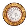 Image 1 : .999 Fine Silver Casino St. Charles Riverfront $10 Limited Edition Gaming Token