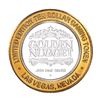 Image 2 : .999 Silver Golden Nugget Las Vegas, Nevada $10 Casino Limited Edition Gaming Token