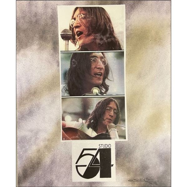 Limited Edition John Lennon Studio 54 Cohiba Print