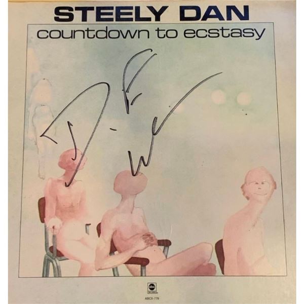 Signed Steely Dan Countdown To Ecstasy Album Cover