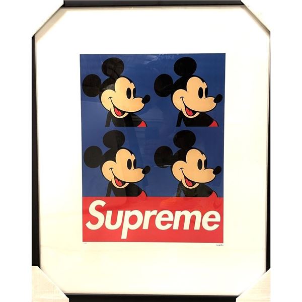 Supreme Mickey Mouse Print