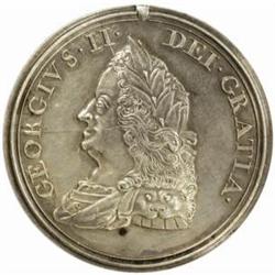 "1757" King George II Indian Peace Medal.