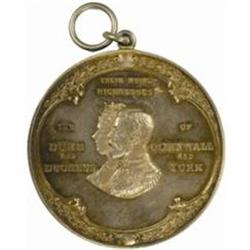 Duke &Duchess of Cornwall& York Indian PeaceMedal