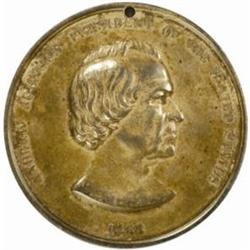 "1865" President Johnson Indian Peace Medal.