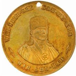 1911 Token Indian Peace Medal. Bronze. Unc.