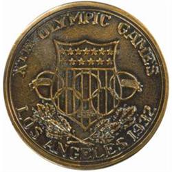 1932 X Olympiad Participation Medal.