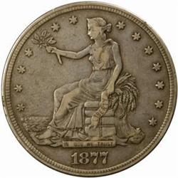 Box Dollar Made Out of the Obverse of an 1877 T$1