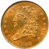 Image 1 : 1833 1/2C. Rarity-1. MS64RB (PCGS) CAC