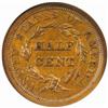 Image 2 : 1850 1/2C. B-1, C-1, Rarity-2. AU55 BN (NGC)