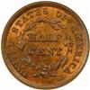 Image 2 : 1855 1/2C. B-1, C-1. Rarity-1. MS63 RB (PCGS)