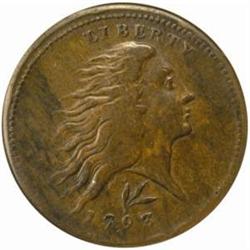 1793 Wreath Cent. Lettered Edge. VF20 Details