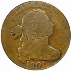 1801 Large Cent. S-219. Rarity-2. 3 Errors.