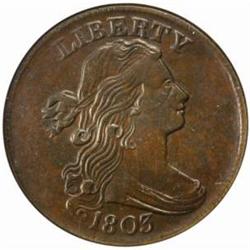 1803 Large Cent. Rarity-1. Sm Date, Lg Fraction