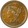 1851 Large Cent. N-6. Rarity-1. MS64 BN (NGC)