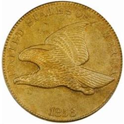 1856 Flying Eagle Cent. Snow-3. PR63 (PCGS)