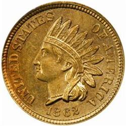 1862 Indian Cent. MS64 (PCGS)
