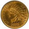 Image 1 : 1870 Indian Cent. MS65 RB (PCGS)