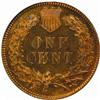 Image 2 : 1873 Indian Cent. Closed 3. PR65 RB (NGC)