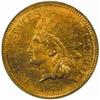 Image 1 : 1873 Indian Cent. Closed 3. MS66 RB (NGC)