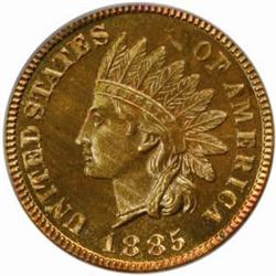 1885 Indian Cent. PR66 RB (PCGS)