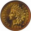 Image 1 : 1886 Indian Cent. Type I. PR66 * RD (NGC)