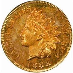 1888 Indian Cent. PR64 RD (PCGS)