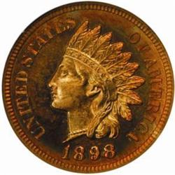 1898 Indian Cent. PR66 RB (NGC)