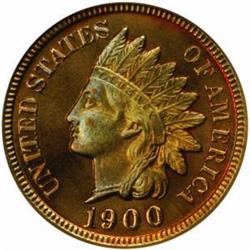 1900 Indian Cent. PR66 RB (NGC)
