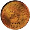Image 1 : 1901 Indian Cent. MS67 RB (NGC)