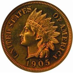 1905 Indian Cent. PR65 RB (NGC)
