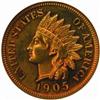 Image 1 : 1905 Indian Cent. PR65 RB (NGC)