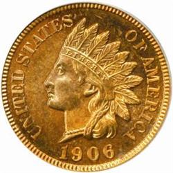 1906 Indian Cent. PR65 RD (PCGS)