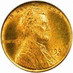 1909-S Lincoln Cent. MS64 RB (PCGS)