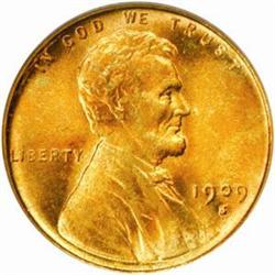 1909-S/Horizontal S Lincoln Cent. FS-012.3 MS65RD