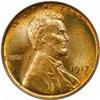 1917 Lincoln Cent. MS66 RD (PCGS)