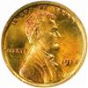 1918 Lincoln Cent. MS65 RD (PCGS)