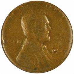 1922 No D Lincoln Cent. Die Pair II. VF20 (PCGS)