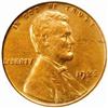 1925-S Lincoln Cent. MS64 RD (PCGS)
