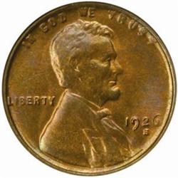 1926-S Lincoln Cent. MS64 BN (NGC)