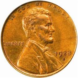 1928-S Lincoln Cent. MS65 RD (PCGS)