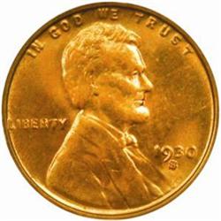1930-S Lincoln Cent. MS67 RD (NGC)