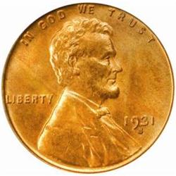 1931-S Lincoln Cent. MS65 RD (PCGS)
