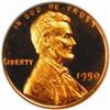 1950 Lincoln Cent. PR65 RD DCAM (PCGS)