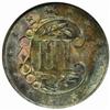 Image 2 : 1862 Silver Three-Cent Piece. MS66 (NGC)