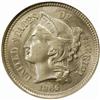 Image 1 : 1865 5C Three-Cent Piece. MS65 (NGC)